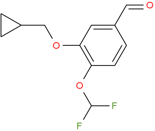 4-(二氟甲氧基)-3-(环丙基甲氧基)苯甲醛(罗氟司特中间体6)