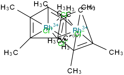 (五甲基环戊二烯基)五氯化铑(III)二聚体