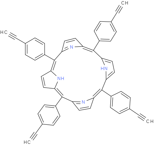 5,10,15,20-四(4-乙炔基苯基)卟啉