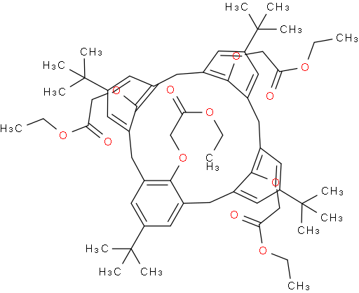 4-叔丁基杯[4]芳烃-O,O',O'',O'''-四乙酸四乙酯