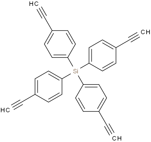 Tetrakis(4-ethynylphenyl)silane