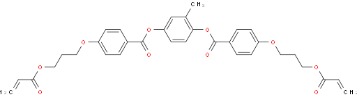 1,4-Bis-[4-(3-acryloyloxypropyloxy)benzoyloxy]-2-methylbenzene