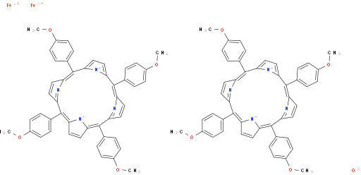 Iron(III) meso-tetrakis(4-methoxyphenyl)porphine-µ-oxo dimer