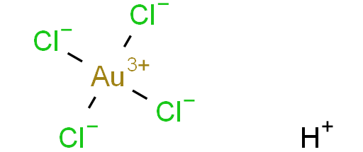 Hydrogen tetrachloroaurate(III) tetrahydrate