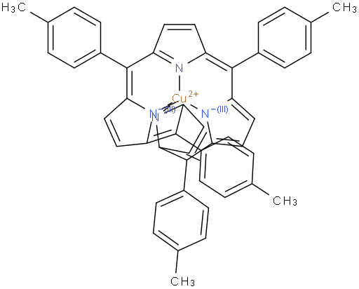 meso-Tetratolylporphyrin-Cu(II)