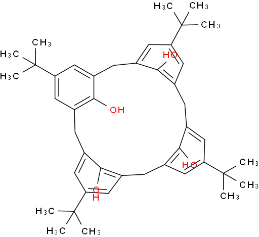 5,11,17,23-Tetra-T-Butyl-25,26,27,28-Tetrahydroxycalix-4-Arene Stereoisomer