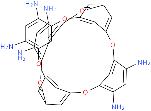 4,6,16,18,31,33-Hexamino-2,8,14,20,29,35-Hexaoxabicyclocalix[4]Arene