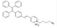 (E) -1-(4 -azidobutyl) -4-(4-(1,2,2 -triphenylvinyl)styryl)pyridin-1 -iumhexafluorophosphate(V)